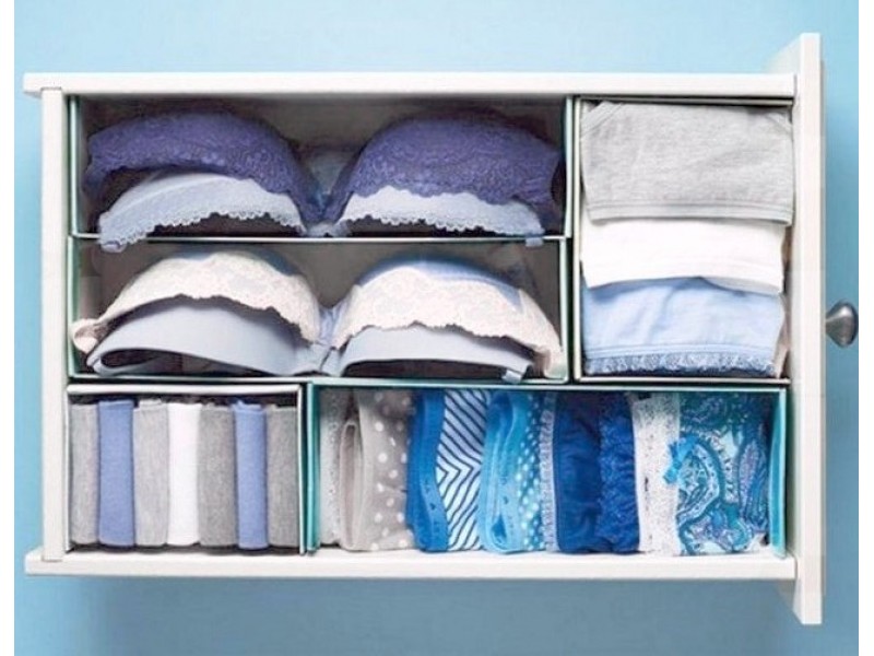 Как компактно сложить постельное белье в шкафу