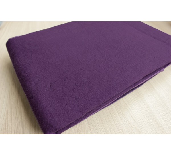 Комплект постельного белья умягченный "Цвет фиолетовый"